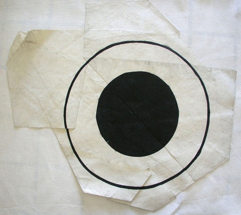1988, 900×800 mm, akryl, netkaná textilie, sig., rub