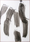 1985, 595×420 mm, akryl, papír, sig., pravá ruka, soukr. sb. 248