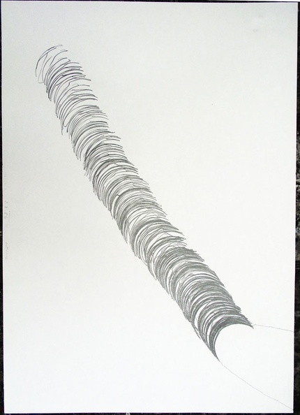 1986, 860×610 mm, tužka, papír, Máma, sig.
