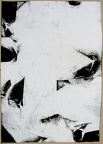 1983, 580×410 mm, mačkaný papír, popel, sig.