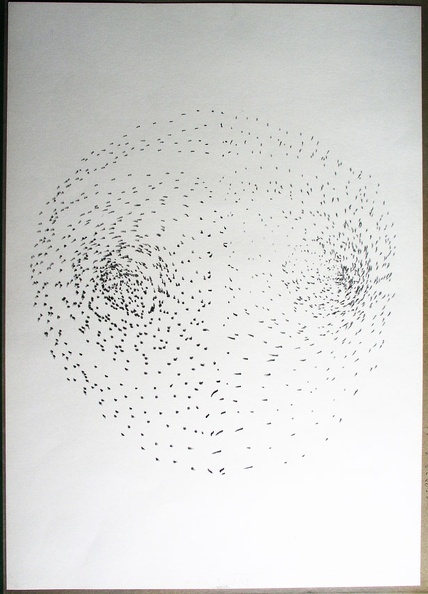 1995, 590×420 mm, obouruční kresba, tužka, papír