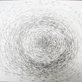 1995, 860×600 mm, obouruční kresba, tužka, papír