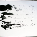 1992, 520×630 mm, akryl, papír, Kresba železnými pilinami magnetem, sig.