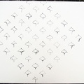 1998, 700×1000 mm, šablona, tuš, papír, sig.
