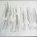 1992, 700×1000 mm, tužka, papír, Kresba s překážkami, sig.