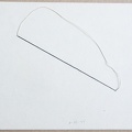 1991, 250×340 mm, tužka, provázek, papír, sig., rub