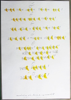 1992, 590×420 mm, tuš, tužka, papír, sig.