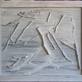 1993, 53,5×64,5 cm, sololit, větve, akryl, tužka, sig.