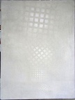 1968, 80×60 cm, plátno, akryl, Bílé rastry, sig., soukr. sb.82