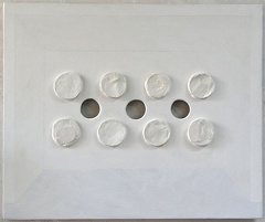 1998, 2002, 2007, 53,5×64,5 cm, sololit, akryl, pastely, tužka, sig.
