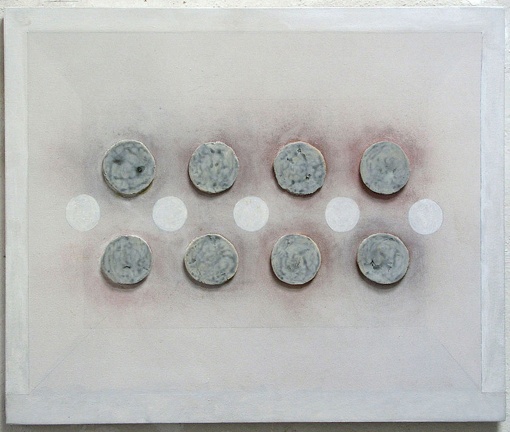 1998, 2002, 53,5×64,5 cm, sololit,  akryl, pastely, sig., soukr. sb.
