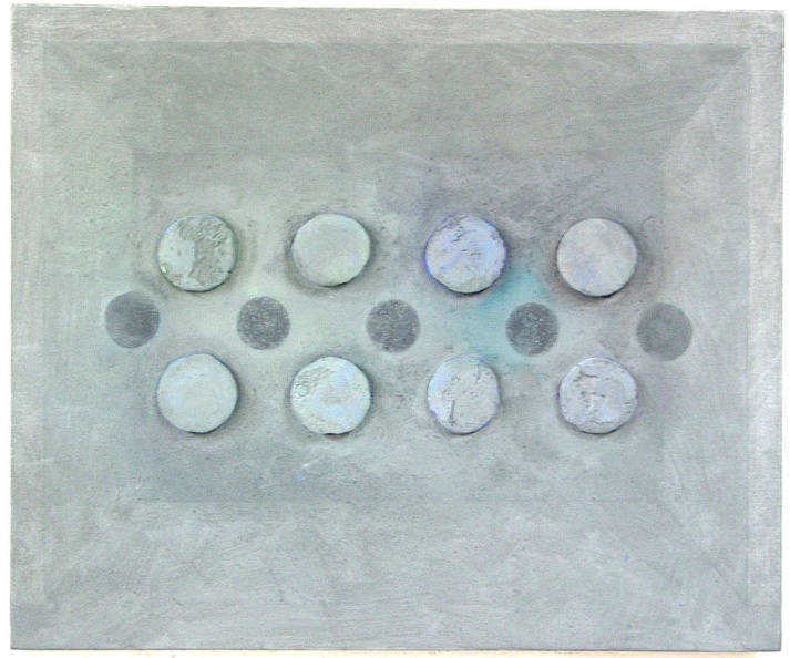 1998, 2007, 53,5×64,5 cm, sololit, akryl, pastely, sig.