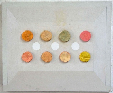 1998, 53,5×64,5 cm, sololit, akryl, pastely, tužka, sig., soukr. sb. 12