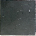1970, 32,5×32,5 cm, plátno, akryl, provázky, sig.