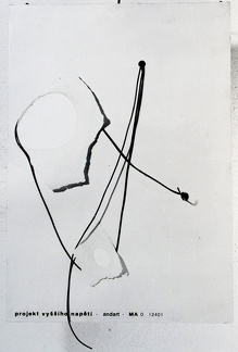 1970, plátno, perforace, PVC šňůra, papír (nezvěstné)