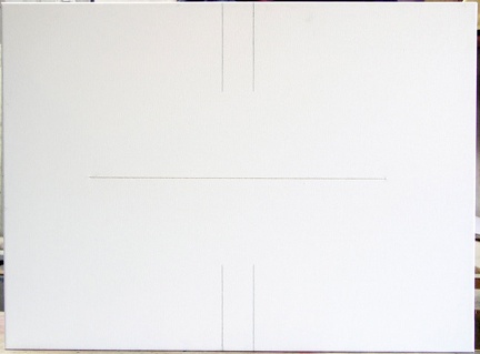 2003, 55×75 cm, plátno, akryl, provázek, tužka, sig., B1