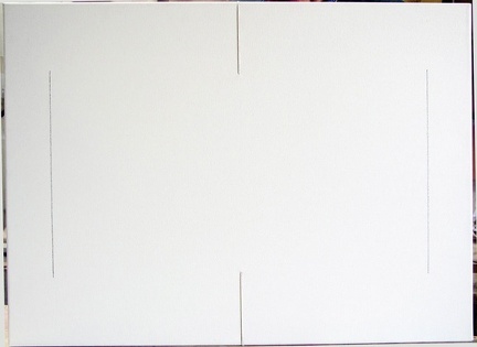 2003, 55×75 cm, plátno, akryl, provázek, tužka, sig., G1