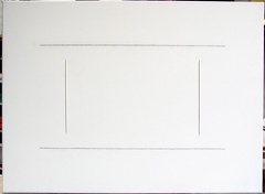 2003, 55×75 cm, plátno, akryl, provázek, tužka, sig., M1