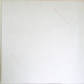 2003, 75×75 cm, plátno, akryl, tužka, provázek, sig.