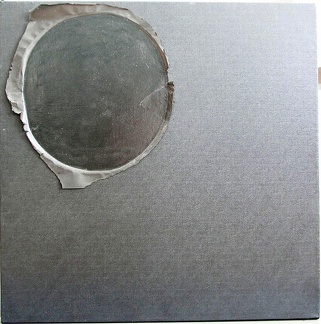 1969-70, 50×50 cm, koženka, papír, sig., soukr. sb. 29