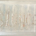 1976, 31,5×45,5 cm, akronex, sololit, akryl, dřevotříska, tužka, Slunce-voda-vzduch, sig., soukr. sb. 159