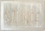 1976, 31,5×45,5 cm, akronex, sololit, akryl, dřevotříska, tužka, Slunce-voda-vzduch, sig., soukr. sb. 159