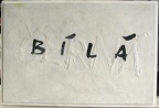 1976, 34,5×59 cm, akronex, sololit, akryl, dřevotříska, Černá-bílá, sig., soukr. sb. 69