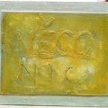 1976, 2002, 42×34 cm, akronex, sololit, akryl, dřevotříska, Něco-nic, sig., soukr. sb.