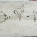 1976, 23×45 cm, akronex, sololit, akryl, dřevotříska, tranzotyp, Dým-socha, sig.