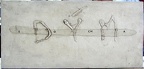 1976, 23×45 cm, akronex, sololit, akryl, dřevotříska, tranzotyp, Dým-socha, sig.