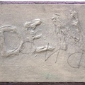 1977, 24×37,5 cm, akronex, sololit, akryl, dřevotříska, Den-dno, sig.