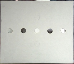 1993, 45×52 cm, sololit, akryl, zrcátko, sig.