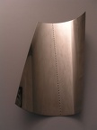 1968, 92,5×40 cm, nerez. plech, nesig., GBR Louny