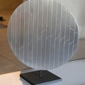 1968, výška 54,5 cm, průměr 48 cm, hliník, ocel, Obrácený rytmus A, nesig.GMB 58.572