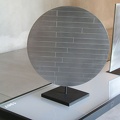 1968, výška 54,5 cm, průměr 48 cm, hliník, ocel, Obrácený rytmus B, nesig.GMB 58.572