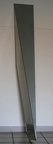 1970, 24×160×25 cm, nerez. plech, Stéla 4, nesig.
