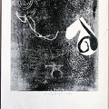 1966, 310×230 mm, kolážová grafika, tiskařská barva, papír, sig.