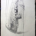 1967, 630×480 mm, frotáž grafitem, papír, sig.