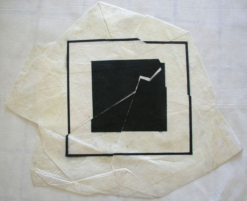 1988, 770×930 mm, akryl, netkaná textilie, sig., líc