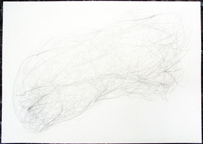 1985, 610×860 mm, tužka, papír, Máma, sig.