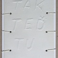 1979, 240×140 mm, reliefní tisk, papír, provaz, sig.