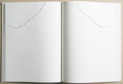 1985-03, 300×220 mm, perforovaná kniha, Prostor knihy VI., sig.