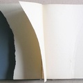 1985, 300×210 mm, trhaná kniha, Prostor knihy V., sig.