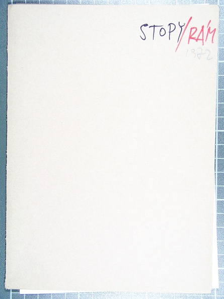 1972, 205×145 mm, tuš, akryl, Stopy-Rám, sig.