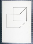 1973, 210×145 mm, tuš, papír, Krychle A, sig.
