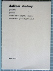 1971, 210×140 mm, ofset, papír, Projekty 1, sig. GHMP