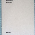 1971, 210×145 mm, lept, papír, Quasiprostory, sig. GHMP