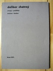1971, 210×145 mm, ofset, papír, Stopy-Podlahy, sig. GHMP