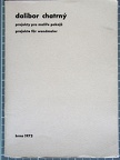 1972, 210×150 mm, ofset, fix, akryl, papír, Projekty pro malíře pokojů A, sig.