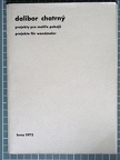 1972, 210×150 mm, ofset, fix, akryl, papír, Projekty pro malíře pokojů B, sig.